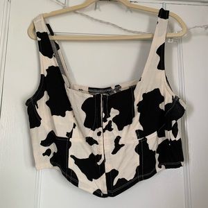 Wild fable corset style top